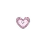 Pulsar Heart-Shaped Bowl Herb Slide - 14mm M - Pink 9pcs - Haze Smoke Shop USA