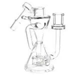 Pulsar Hourglass Recycler Ash Catcher - 5.25" - 14mm - Haze Smoke Shop USA