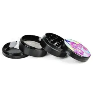 Pulsar Metal Grinder - Melting Shrooms - Haze Smoke Shop USA