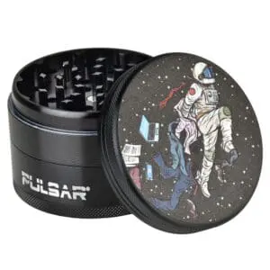 Pulsar Metal Grinder - Super Spaceman Metal Grinders - Haze Smoke Shop USA