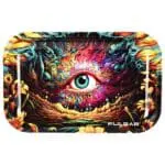 Pulsar Metal Rolling Tray - Sunflower Of The Mind - 11"x7"