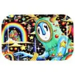 Pulsar Metal Rolling Tray - The World Was Mad - 11"x7"