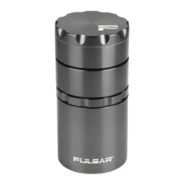 Pulsar Metal Storage Herb Grinder - Haze Smoke Shop USA