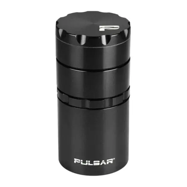 Pulsar Metal Storage Herb Grinder - Haze Smoke Shop USA