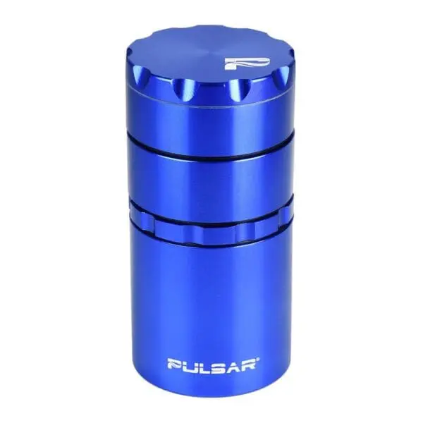 Pulsar Metal Storage Herb Grinder - Haze Smoke Shop USA