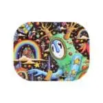 Pulsar Mini Magnetic Rolling Tray Lid - The World Was Mad - 7"x5.5"
