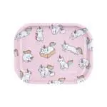 Pulsar Mini Metal Rolling Tray - Caticorns - 7"x5.5" Rolling Trays - Haze Smoke Shop USA