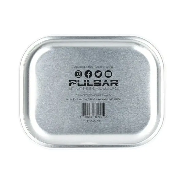 Pulsar Mini Metal Rolling Tray - Caticorns - 7"x5.5" - Haze Smoke Shop USA