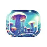 Pulsar Mini Metal Rolling Tray - Planet Fungi - 7"x5.5" Rolling Trays - Haze Smoke Shop USA