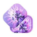 Pulsar Mini Metal Rolling Tray w/ Lid - Flowering / 7"x5.5" Rolling Trays - Haze Smoke Shop USA
