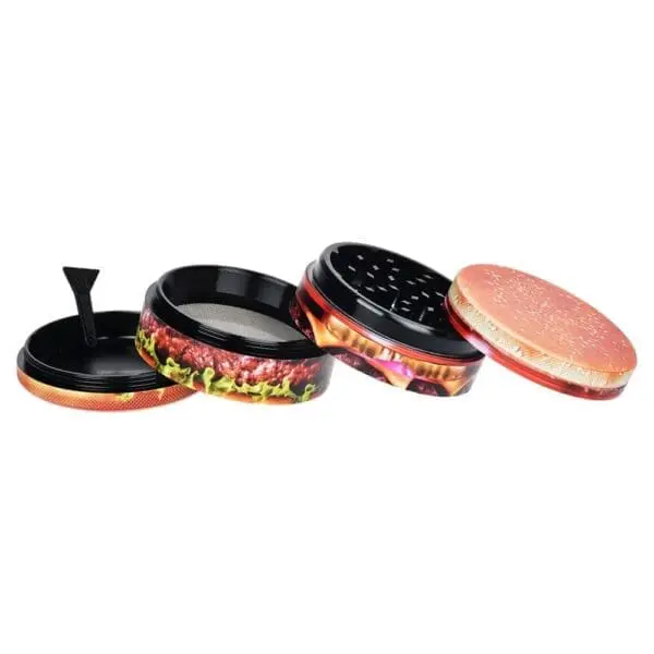 Pulsar OBJEX Design Series Aluminum Grinder - 4 Piece - 2.5" - Haze Smoke Shop USA - Vaporizers Super Store