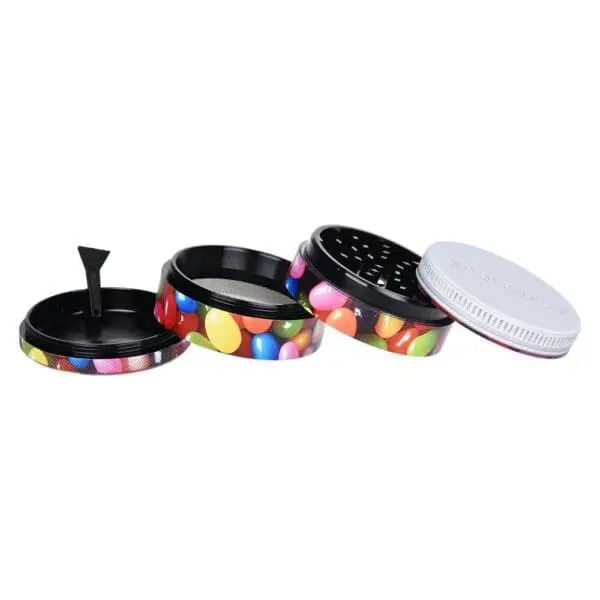 Pulsar OBJEX Design Series Aluminum Grinder - 4 Piece - 2.5" - Haze Smoke Shop USA - Vaporizers Super Store