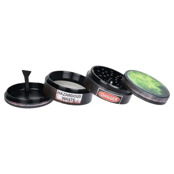 Pulsar OBJEX Design Series Aluminum Grinder - 4 Piece - 2.5" - Haze Smoke Shop USA - Vaporizers Super Store