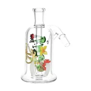 Pulsar Trippy Garden Ash Catcher - 14mm - Haze Smoke Shop USA