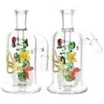 Pulsar Trippy Garden Ash Catcher - 14mm Ash Catchers - Haze Smoke Shop USA