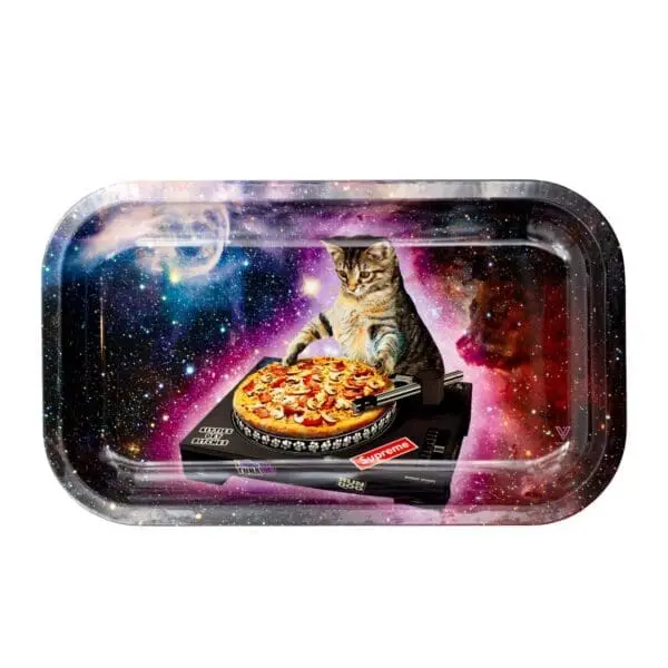 Pussy Vinyl Metal Rollin' Tray - Haze Smoke Shop USA