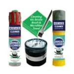 Repel-Aide Bong Life Grinder Cleaner - 12oz Kit w/ White Cup Cap, Microfiber Towel. Bristle Brush