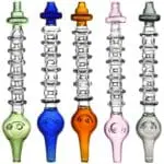 Rings of Enlightenment Glass Dab Straw - Haze Smoke Shop USA - Vaporizers Super Store