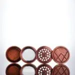 Rosewood Grinder by Vitae Glass - Haze Smoke Shop USA