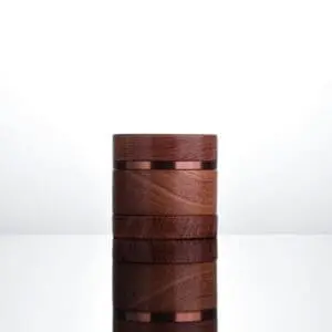 Rosewood Grinder by Vitae Glass Wooden Grinders - Haze Smoke Shop USA
