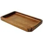 RYOT Wood Rolling Tray - 5" x 9" - Walnut Rolling Trays - Haze Smoke Shop USA