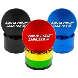Santa Cruz Shredder Grinder - Large 4pc - 2.75" - Haze Smoke Shop USA