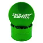 Santa Cruz Shredder Grinder - Large 4pc - 2.75" - green color