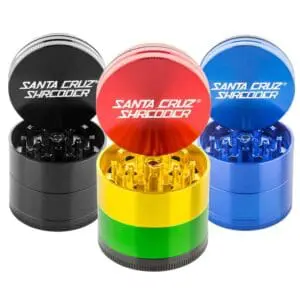 Santa Cruz Shredder Grinder - Medium 4pc - 2.12" - Haze Smoke Shop USA