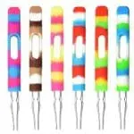 Silicone Wrapped Dab Straw