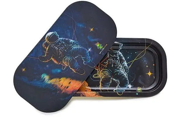 Space King 3D Holographic Slim Tray Kit - 5 Designs - Haze Smoke Shop USA