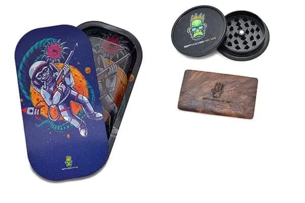Space King 3D Holographic Slim Tray Kit - 5 Designs - Haze Smoke Shop USA