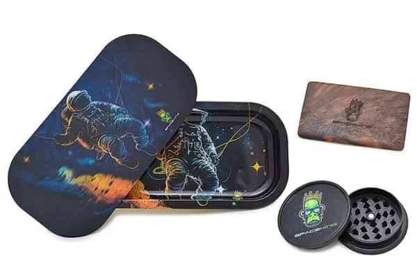 Space King 3D Holographic Slim Tray Kit - 5 Designs - Haze Smoke Shop USA