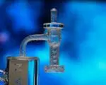 Space King Fully Fused Engraved Terp Slurper - Black / Gold - Haze Smoke Shop USA