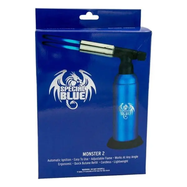 Special Blue Monster Pro 2 Torch Lighter - 8" - Haze Smoke Shop USA