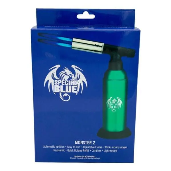 Special Blue Monster Pro 2 Torch Lighter - 8" - Haze Smoke Shop USA