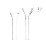 Stem & Slide Set For Soft Glass Pipes - 6pcs Set - Haze Smoke Shop USA