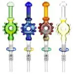 Studded Donut Dab Straw - Haze Smoke Shop USA - Vaporizers Super Store
