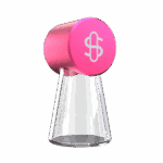 Stündenglass Ash Catcher - Pink - Haze Smoke Shop USA