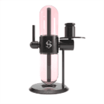 Stündenglass Single Pink Glass Globe (Large) - Haze Smoke Shop USA