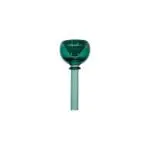 Teal Bubble Bowl - Haze Smoke Shop USA