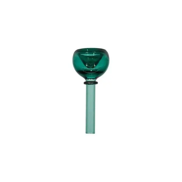 Teal Bubble Bowl - Haze Smoke Shop USA