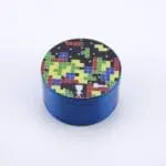 Tetris Design Zinc Alloy Metal Grinder - 4 Piece - Haze Smoke Shop USA
