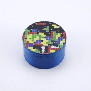 Tetris Design Zinc Alloy Metal Grinder - 4 Piece - Haze Smoke Shop USA