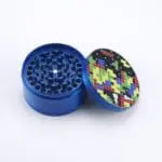 Tetris Design Zinc Alloy Metal Grinder - 4 Piece - Haze Smoke Shop USA