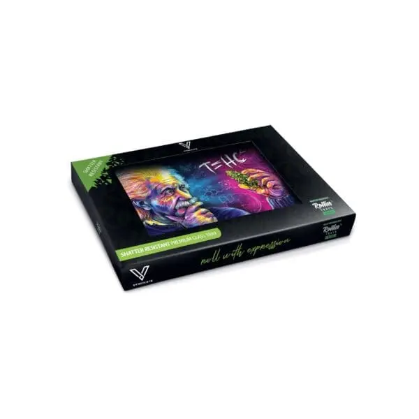 T=HC2 Glass Rollin' Tray - Haze Smoke Shop USA
