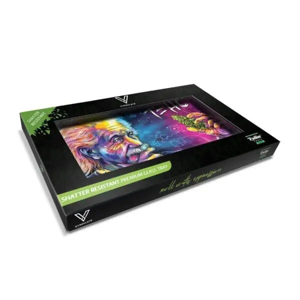 T=HC2 Glass Rollin' Tray - Haze Smoke Shop USA
