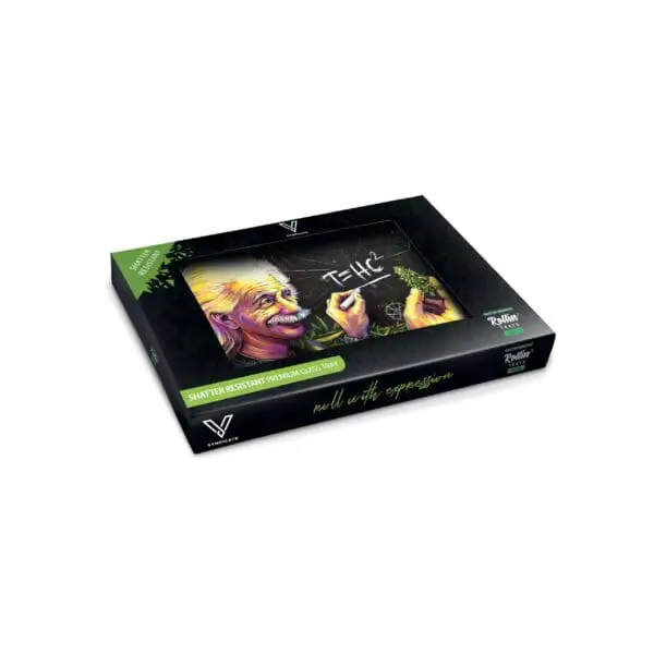 T=HC2 Higher Education Glass Rollin' Tray - Haze Smoke Shop USA