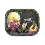 T=HC2 Higher Education Metal Rollin' Tray Rolling Trays - Haze Smoke Shop USA