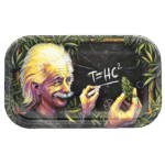 T=HC2 Higher Education Metal Rollin' Tray - Haze Smoke Shop USA