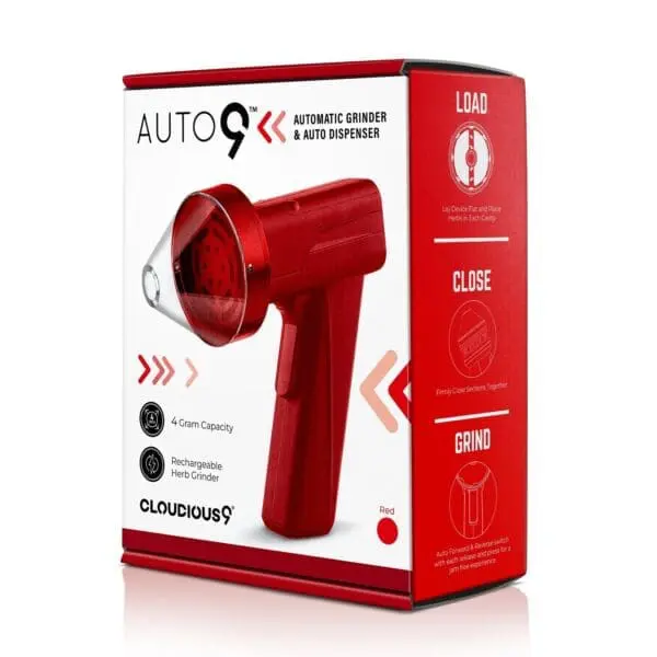 The Auto9 - Fully Automatic Grinder - Haze Smoke Shop USA - Vaporizers Super Store